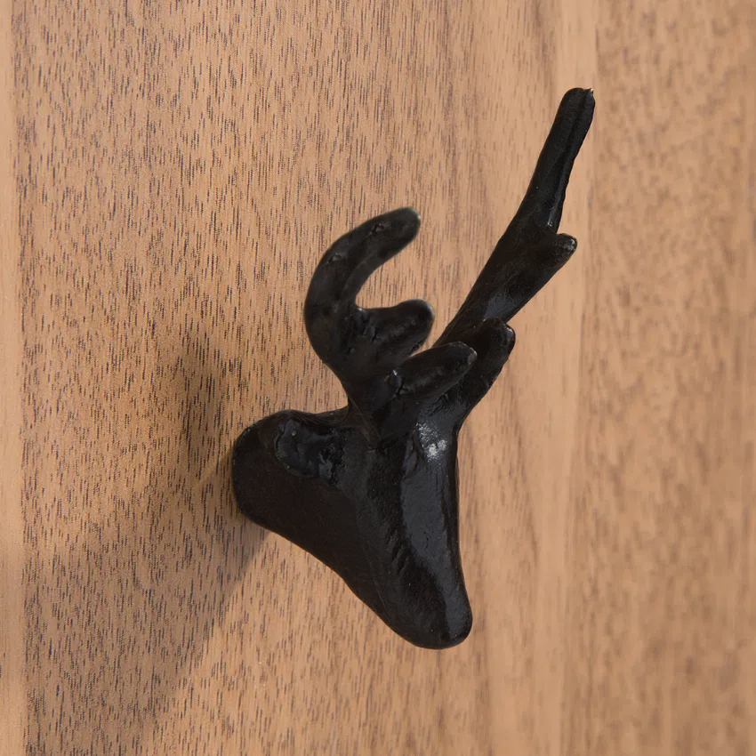 Bouton de meuble Cerf bronze