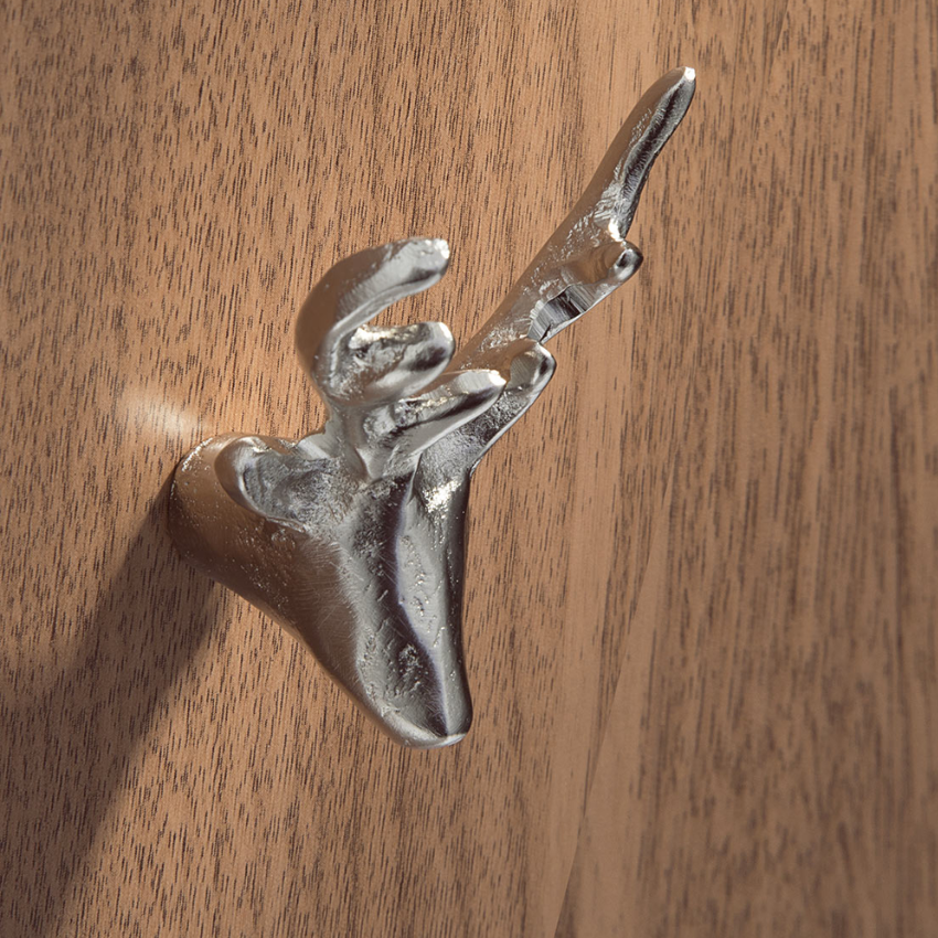 Bouton de meuble Cerf bronze