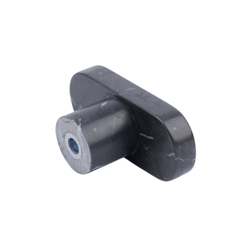 Bouton de meuble Ayun Pa ovale Marbre