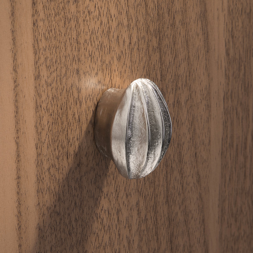 Bouton de meuble Pleats bronze