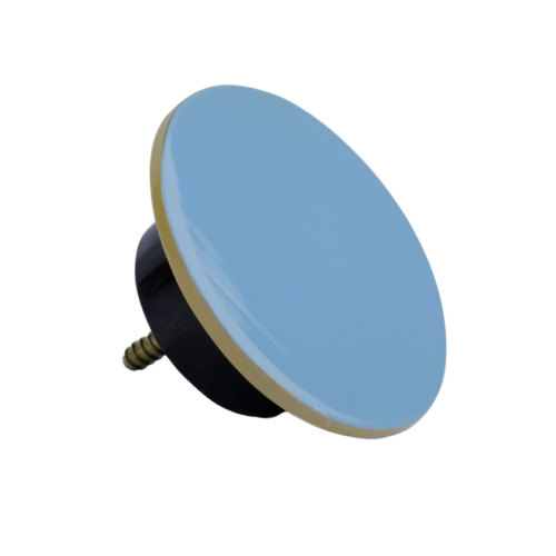 Patère bord droit laque sable et bleu Grand modèle Patère bord droit laque sable et bleu Grand modèle
