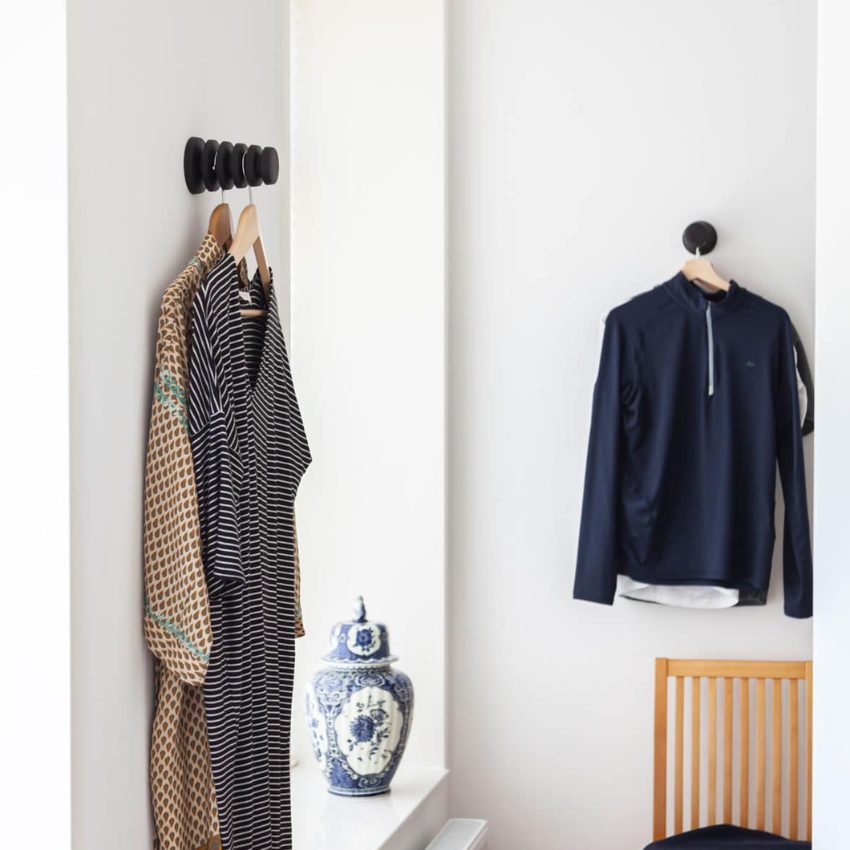 Patère murale Alf Porte-cintre en bois