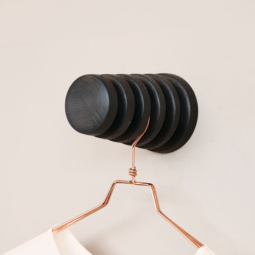 Patère murale Alf Porte-cintre en bois