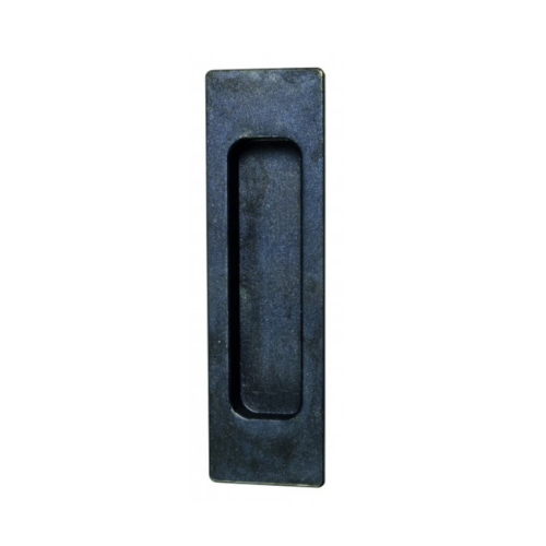 Poignée encastrée Porte Coulissante Rectangulaire Acier Noir Poignée encastrée Porte Coulissante Rectangulaire Acier Noir