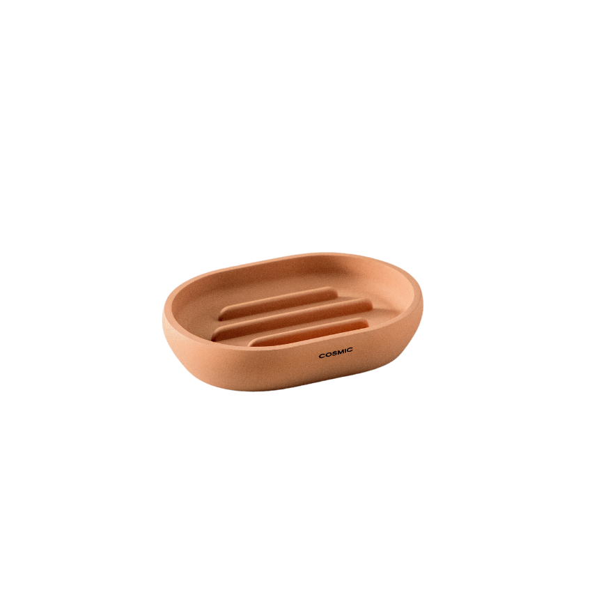 Porte-savon Vintage GILAC – Tulipe Rose Et Violet – Salle De Bain Déco – NEUF NOS