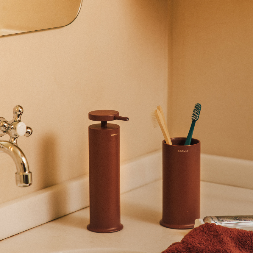 Porte savon liquide à poser Iloa