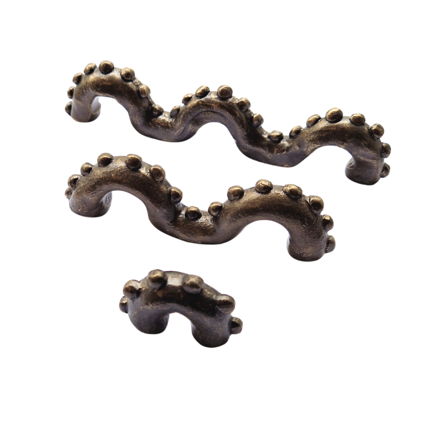 Poignée de meuble Poulpe Laiton