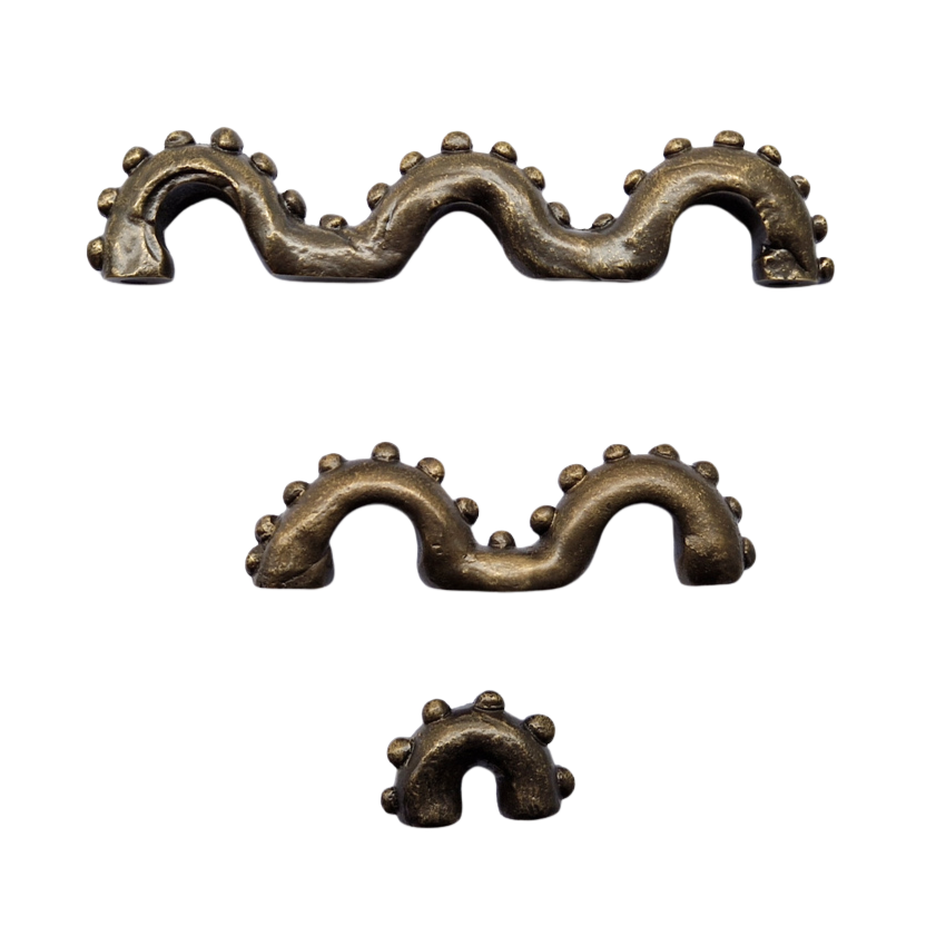 Poignée de meuble Poulpe Laiton