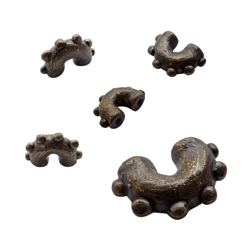 Poignée de meuble Poulpe Laiton