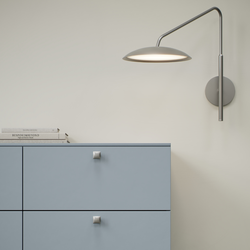 Bouton de meuble Argy laiton brossé