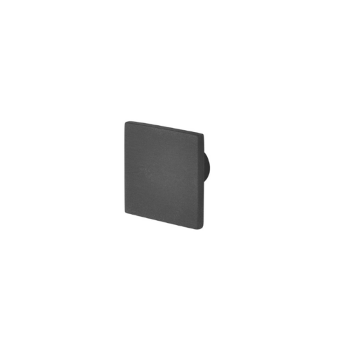Bouton de meuble carré Ardoise mat Bouton de meuble carré Ardoise mat