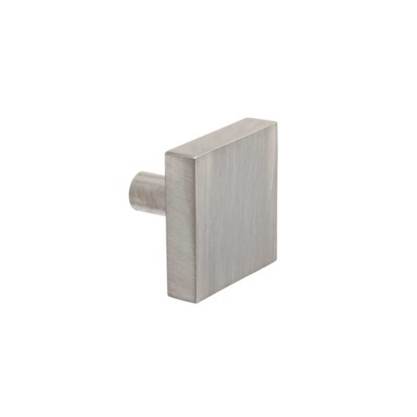 Bouton de meuble carré Laiton