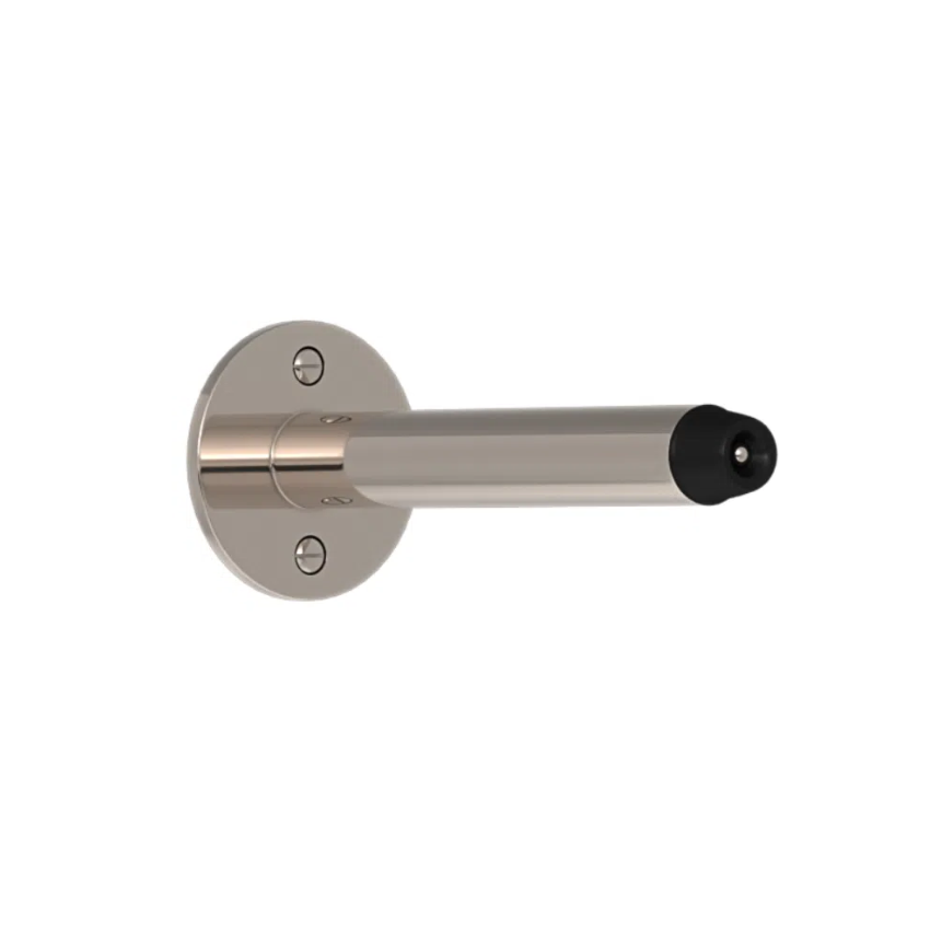 Butée murale 75mm Laiton et Caoutchouc