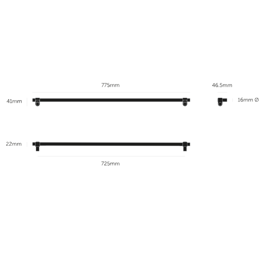 Poignée de meuble Cast