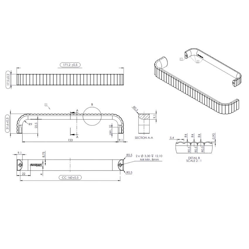 Poignée de meuble Larressingle Matt