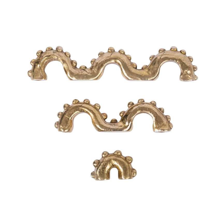 Poignée de meuble Poulpe Laiton