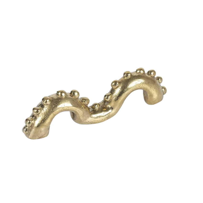 Poignée de meuble Poulpe Laiton