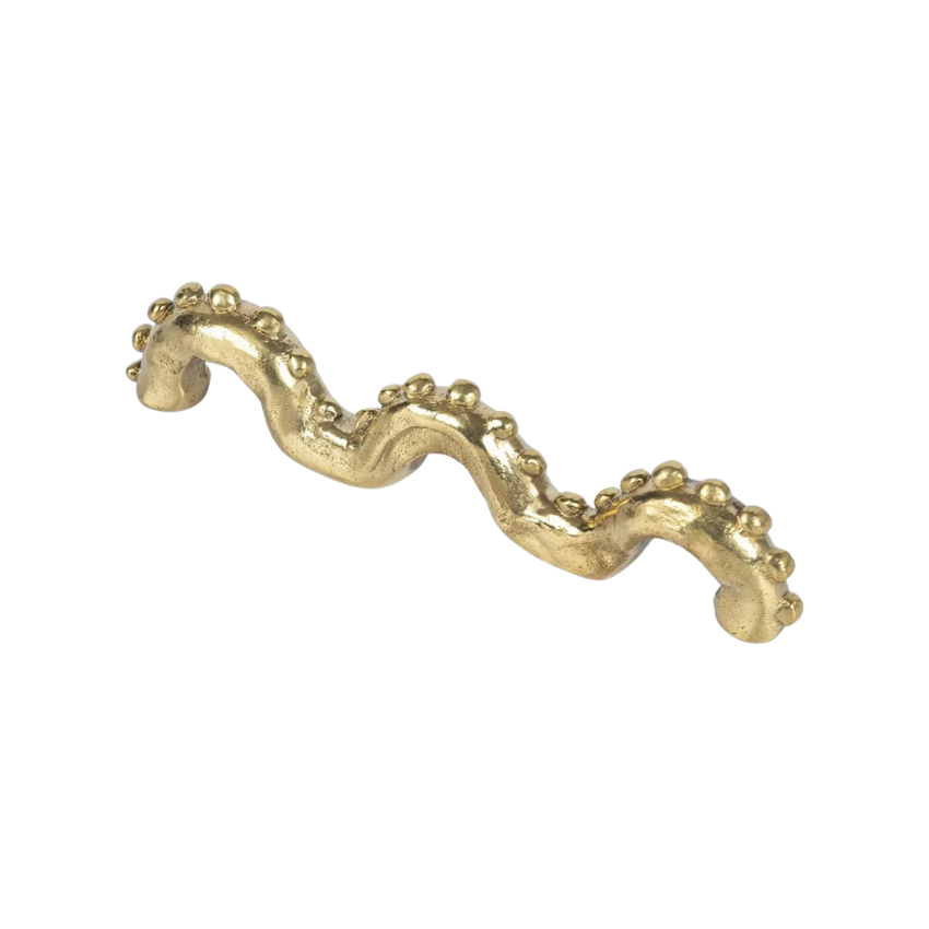 Lézard design en métal décoratif 52 cm