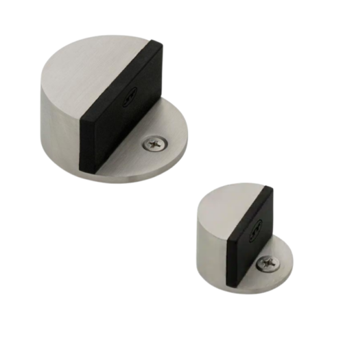 Butée de porte Demi-lune Acier Butée de porte Demi-lune Acier