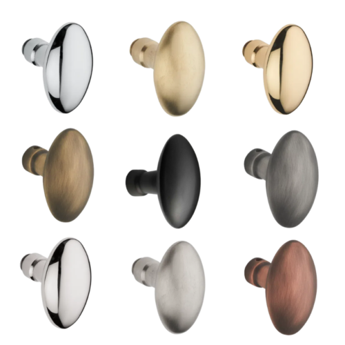 Paire de Boutons de Portes Olive Laiton 65 mm Paire de Boutons de Portes Olive Laiton 65 mm