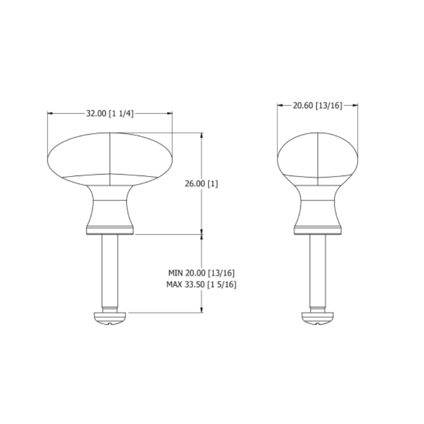 Bouton de meuble 784