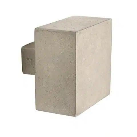 Bouton de porte fixe Ilo Laiton massif