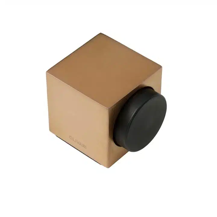 Butée de porte Carrée 34 mm Laiton Butée de porte Carrée 34 mm Laiton