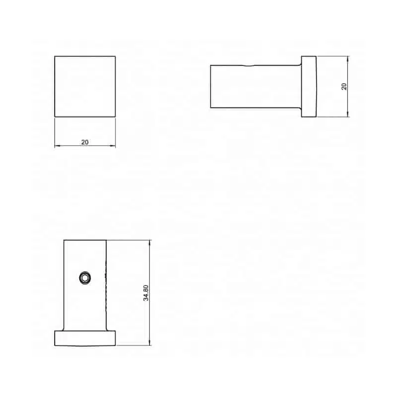 Patère murale Esteban Patère murale Esteban