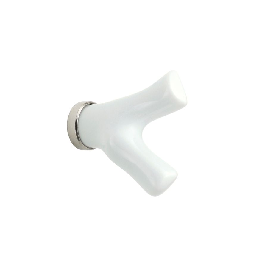Bouton de meuble Dolly Porcelaine Branche Corail