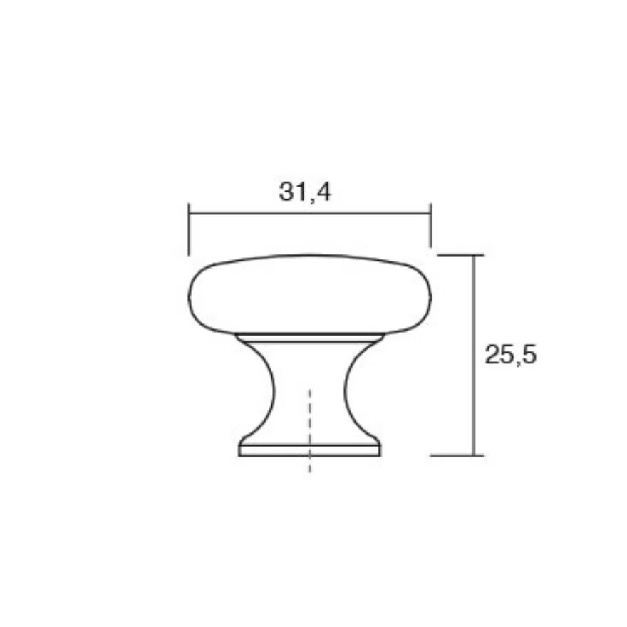 Bouton de meuble Hans