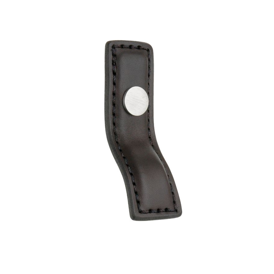 Bouton de meuble Languette Rigide en Cuir