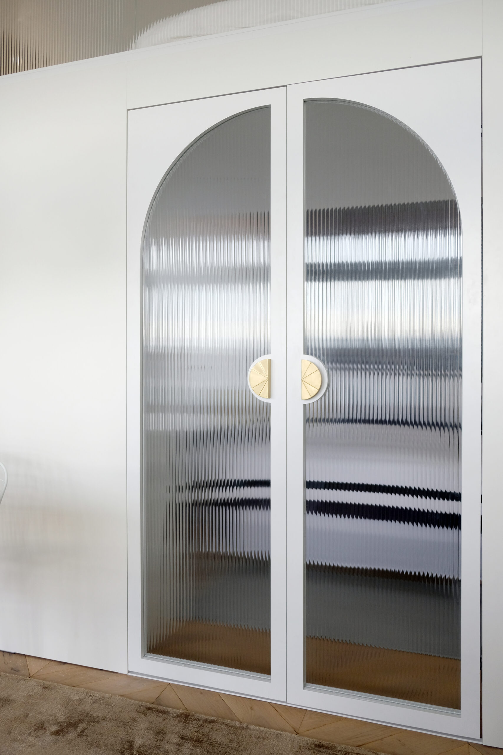 Poignée de meuble Arceau en Laiton massif