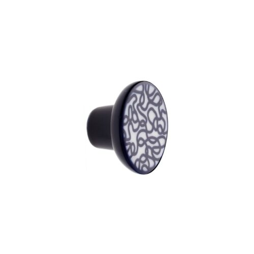 Bouton de meuble Angie Porcelaine Entrelacs Bouton de meuble Angie Porcelaine Entrelacs