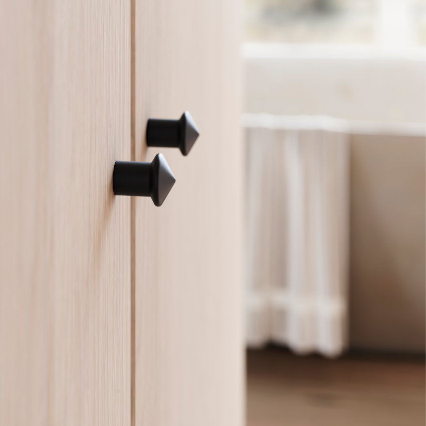 Bouton de meuble Leaf Laiton