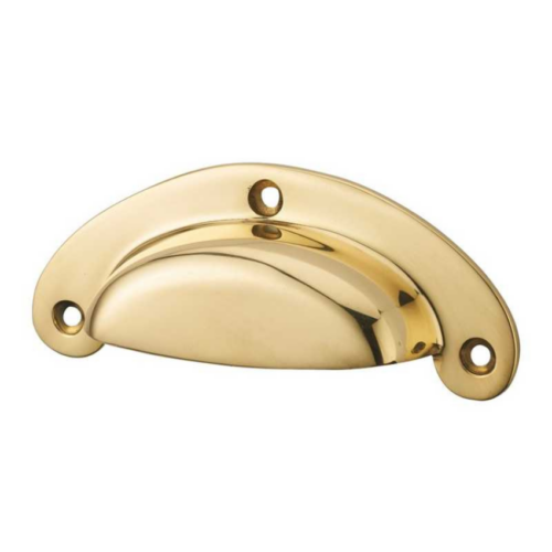 Poignée de meuble Coquille P/18 Laiton