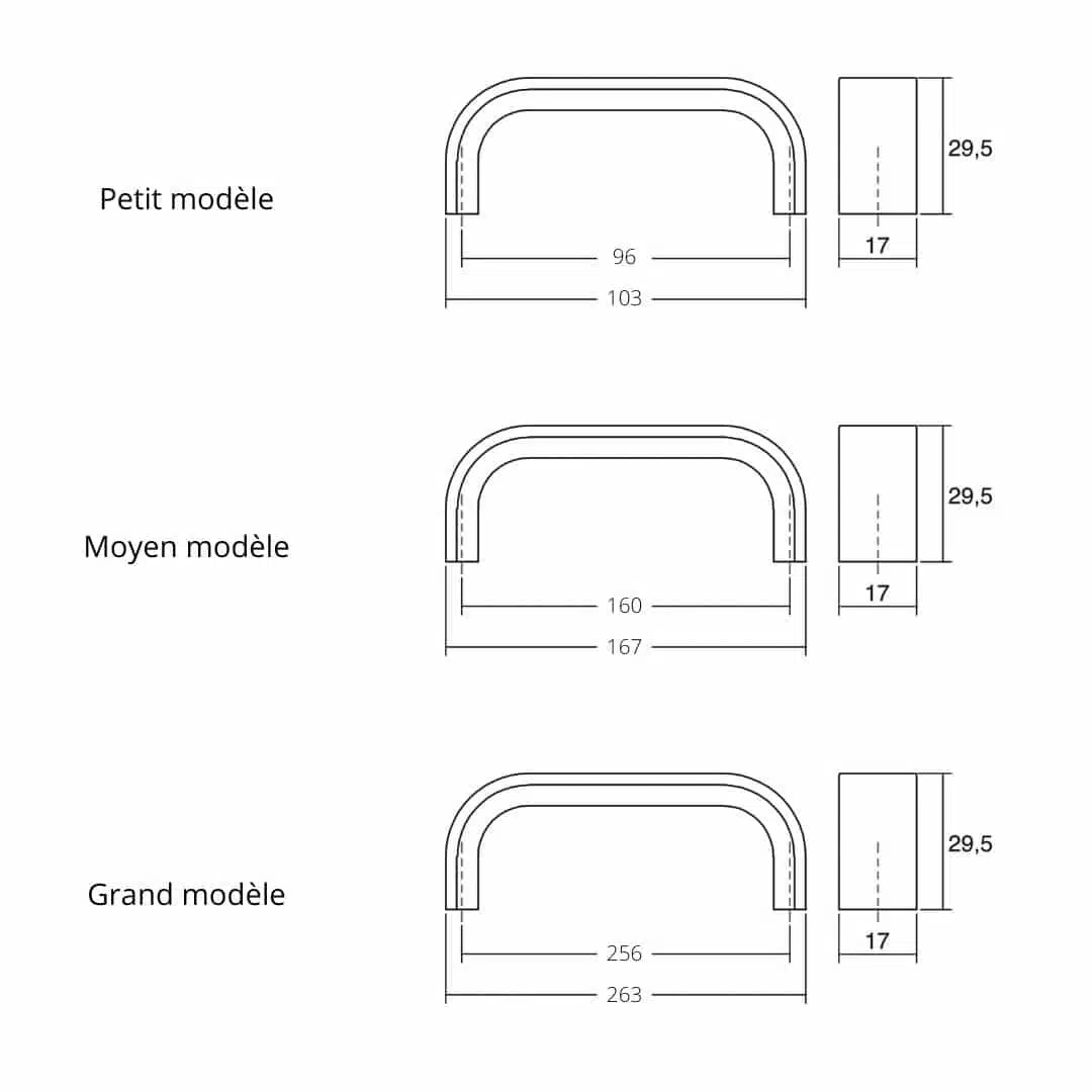 Poignée de meuble Daisy Poignée de meuble Daisy