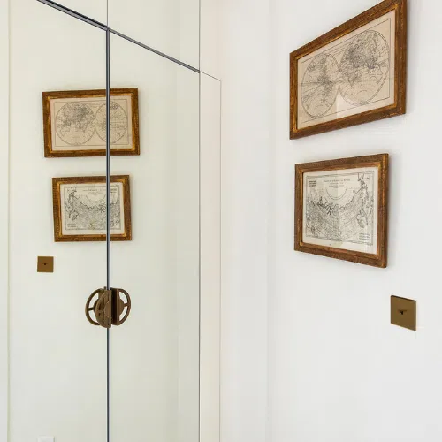 Poignée de meuble Demi-lune Laiton massif Poignée de meuble Demi-lune Laiton massif