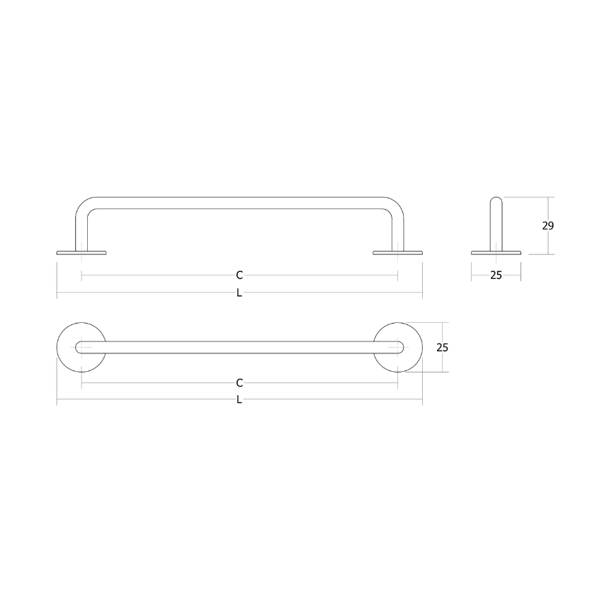 Poignée de meuble Gerone
