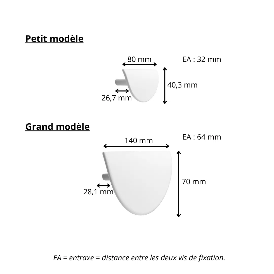 Poignée de meuble Naples