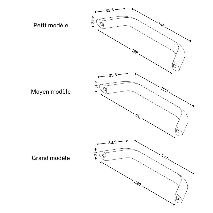 Poignée de meuble Roscoff