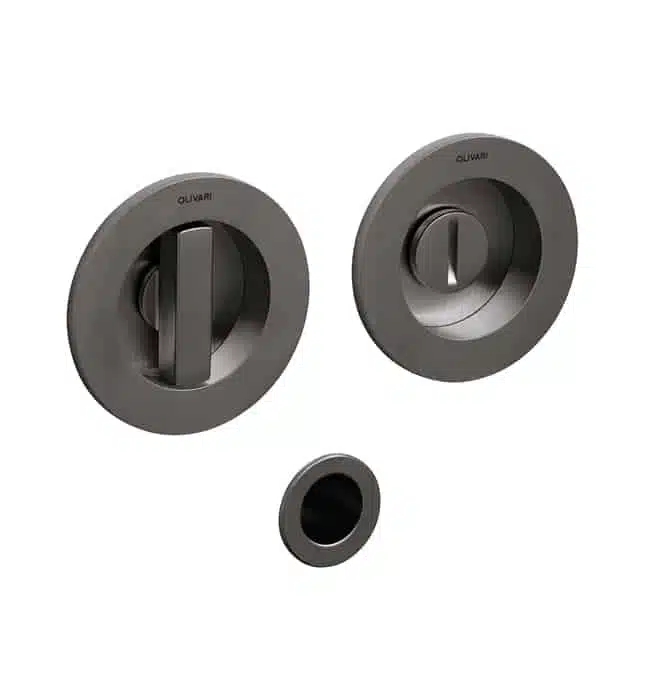 Poignée de porte encastrée Dorothée Condamnation Ø48 mm Poignée de porte encastrée Dorothée Condamnation Ø48 mm