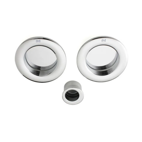 Poignée de porte encastrée ronde Adelfia Ø48