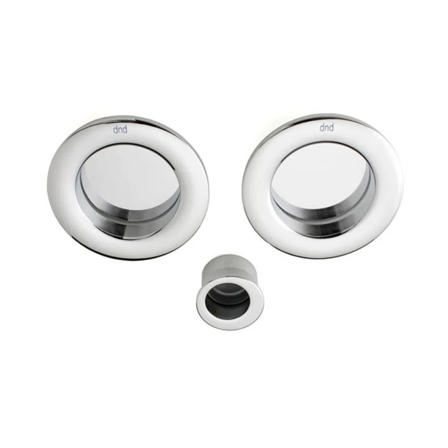 Poignée de porte encastrée ronde Adelfia Ø48