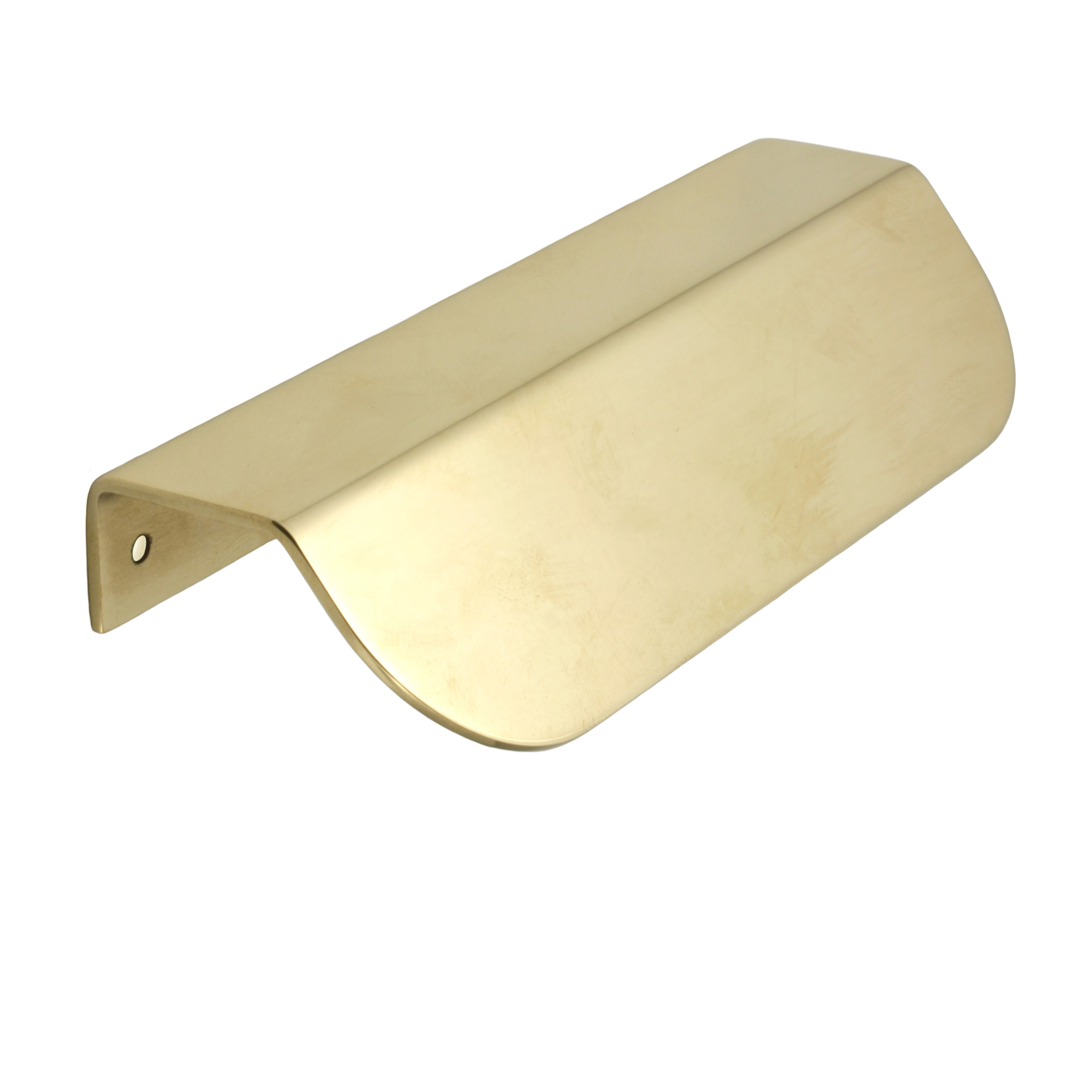 Poignée de tranche arrondie Laiton