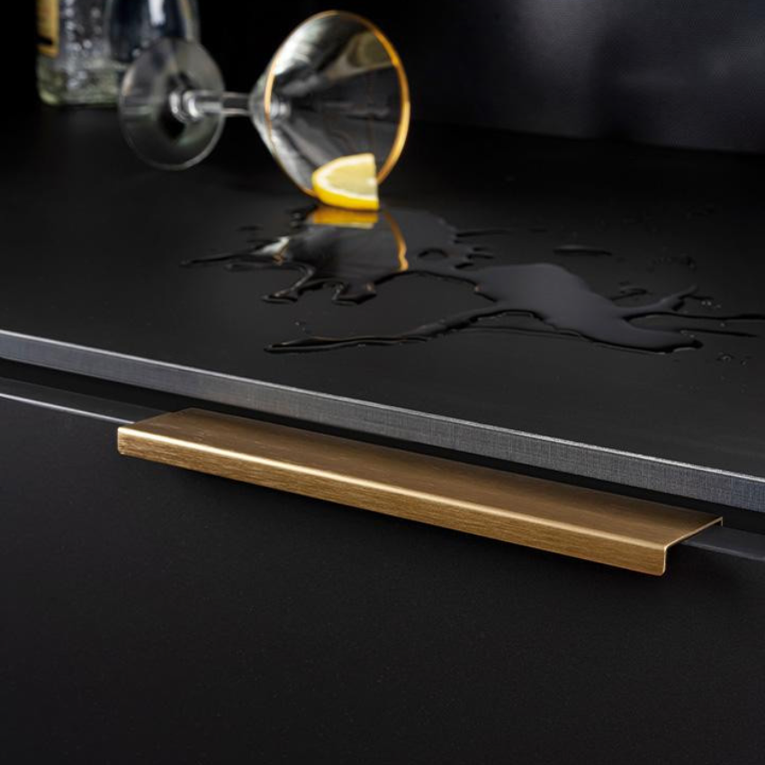 Poignée de tranche Nathan Aluminium