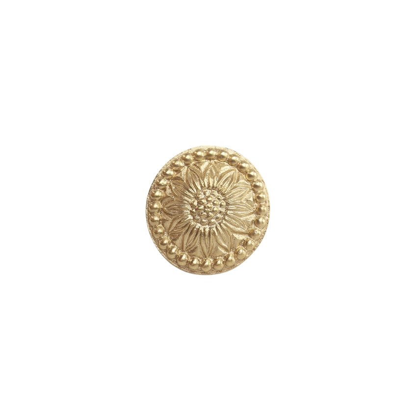 Bouton de meuble Auteuil laiton