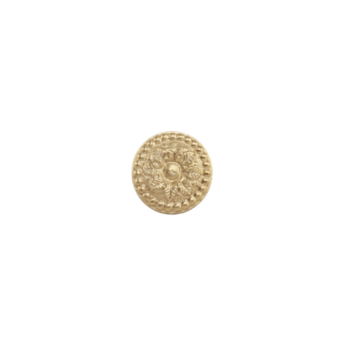 Chaillot brass furniture knob - Gold, Large model
