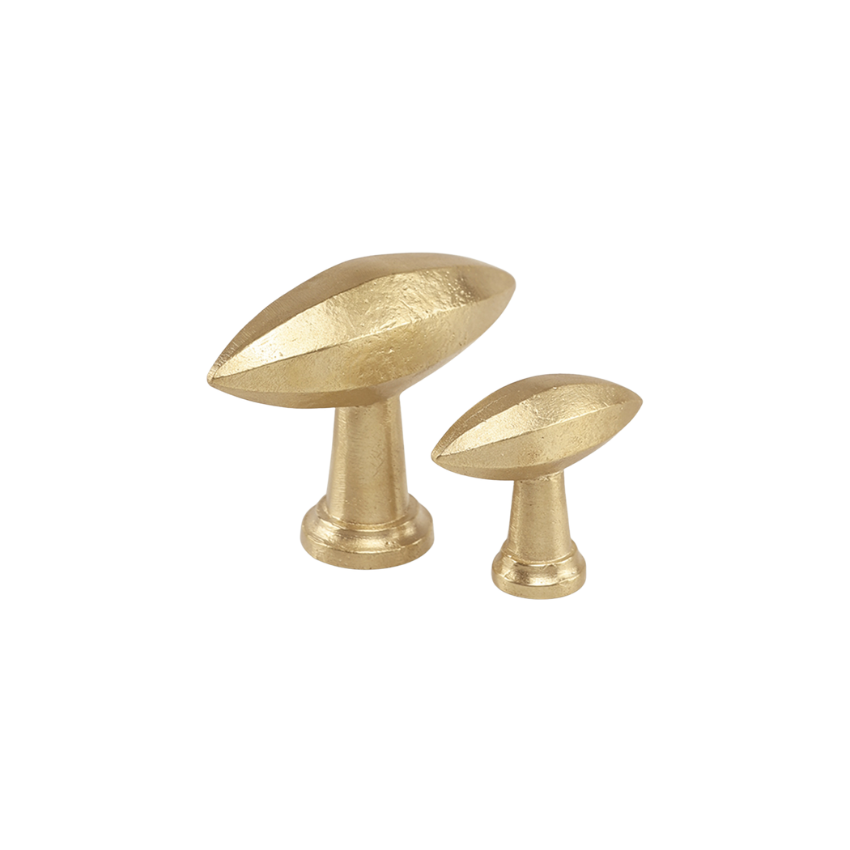 Bouton de meuble Galliera laiton