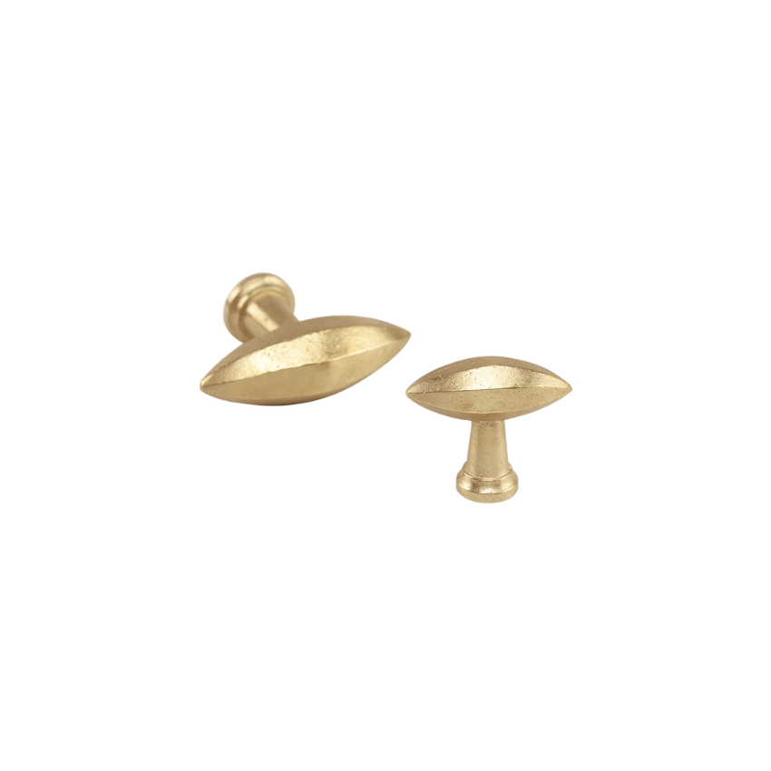 Bouton de meuble Galliera laiton