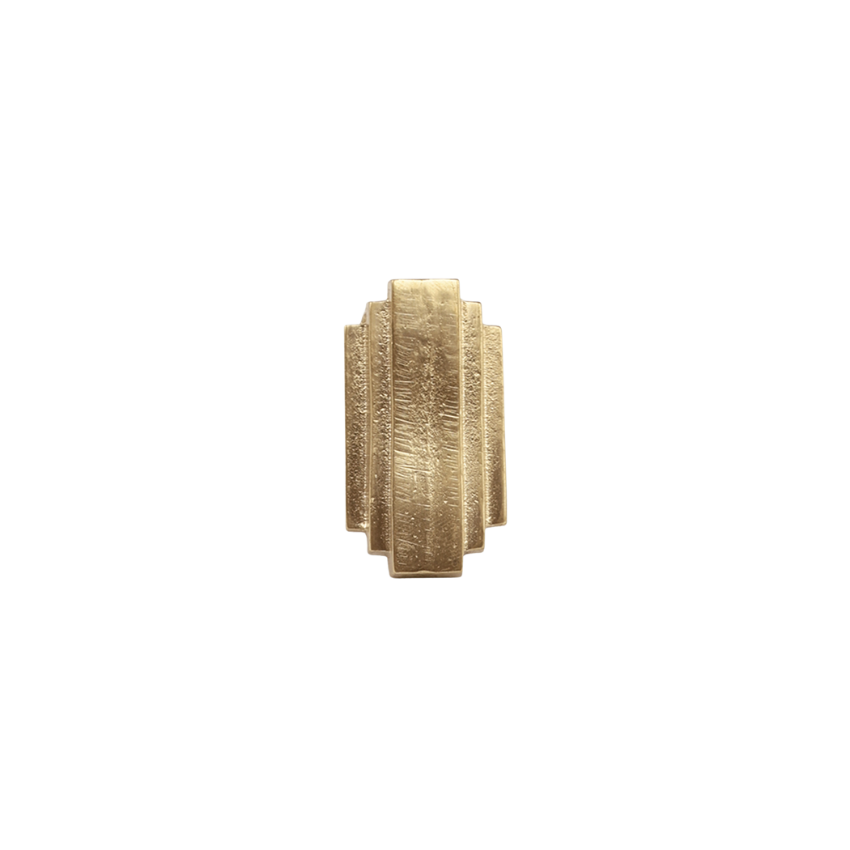 Bouton de meuble Jasmin laiton